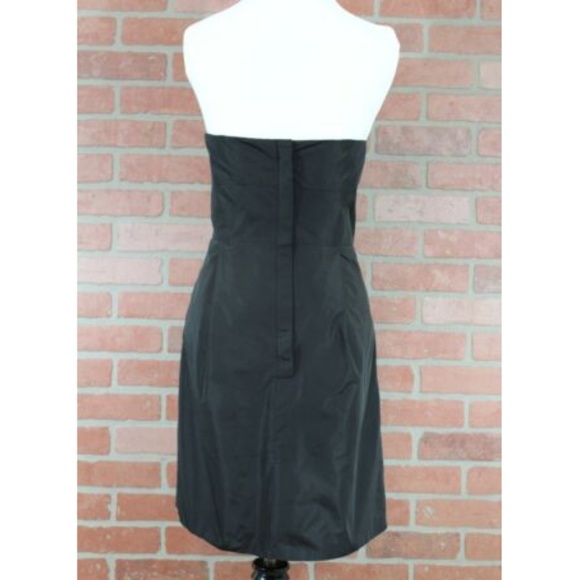 BCBGeneration Strapless Black Dress Size 12 - Picture 4 of 6